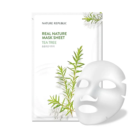 Nature Republic Real Nature Tea Tree Sheet Mask - 23ml