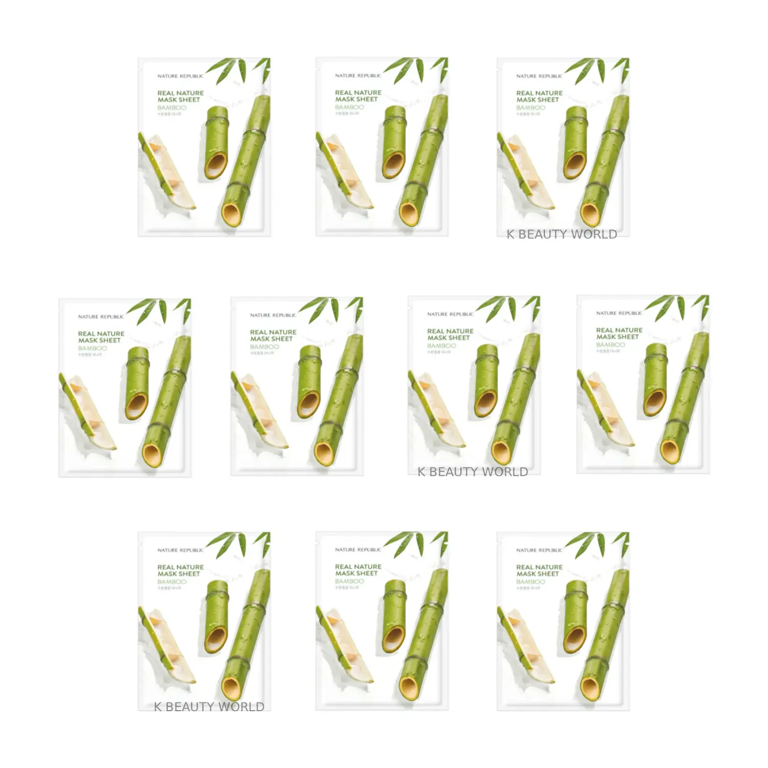 Nature Republic Real Nature Bamboo Sheet Mask - 23ml