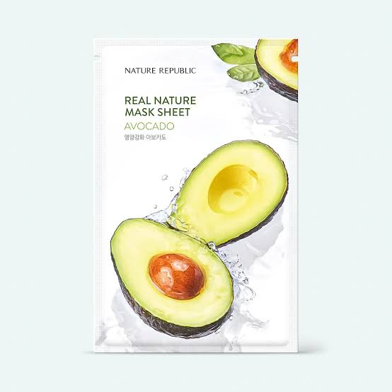 Nature Republic Real Nature Avocado Sheet Mask - 23ml