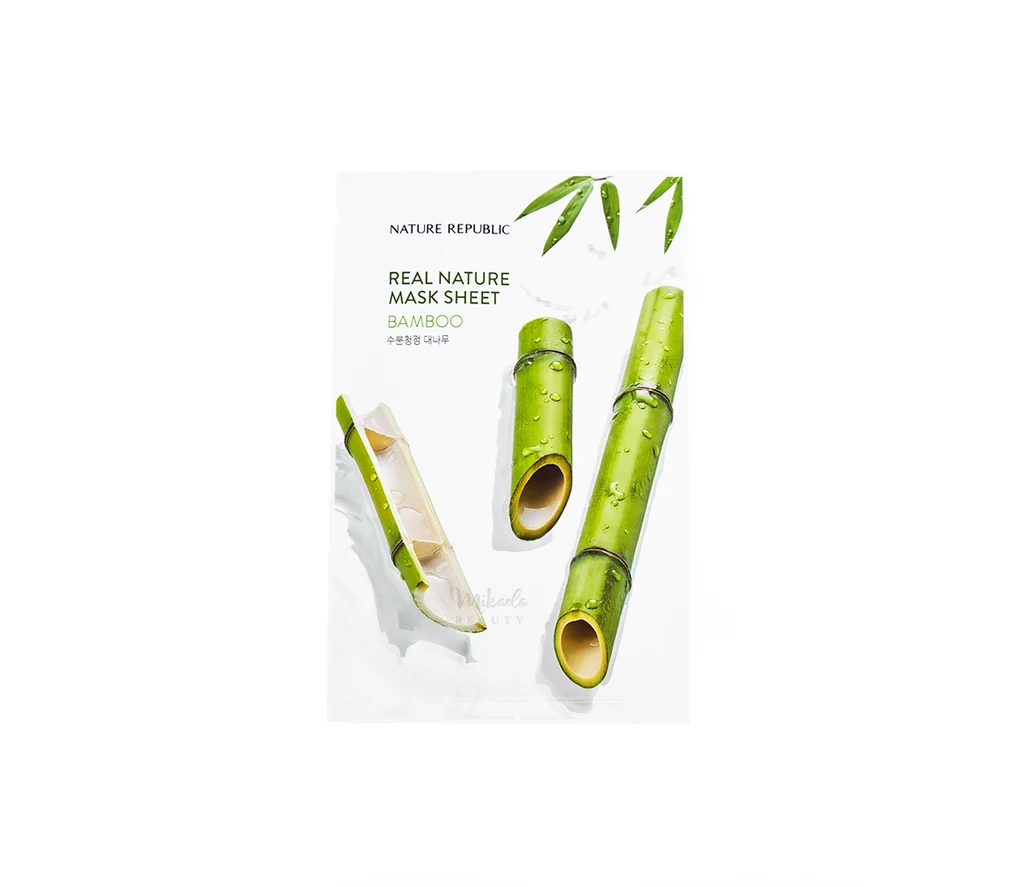 Nature Republic Real Nature Bamboo Sheet Mask - 23ml