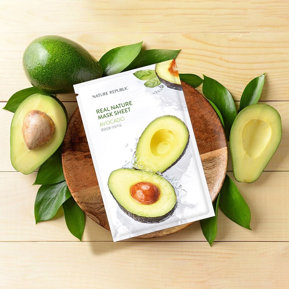 Nature Republic Real Nature Avocado Sheet Mask - 23ml